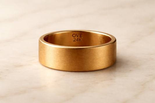 Ove Pulse - 24K Gold Ring